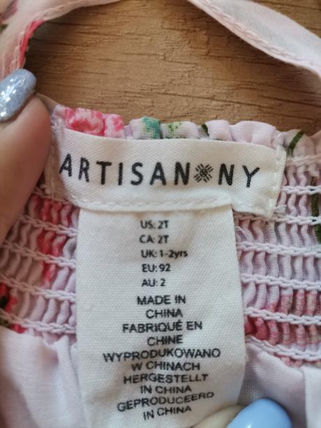 Dievčenské letné vilove šaty, 92