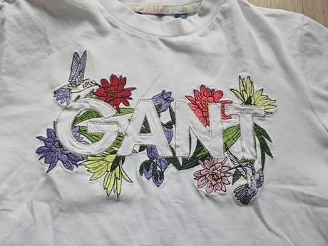 Biele tričko gant, gant,128