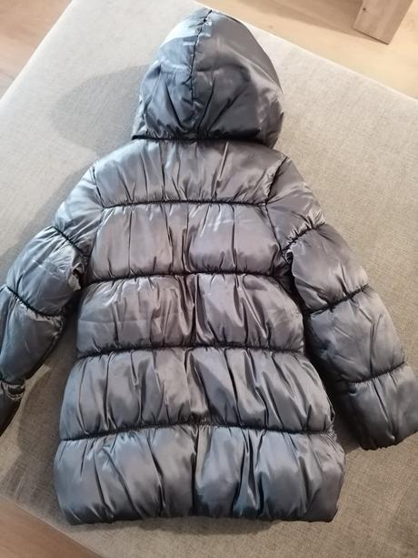 Dievčenská zimná predĺžená bunda mayoralc. 128, mayoral,128