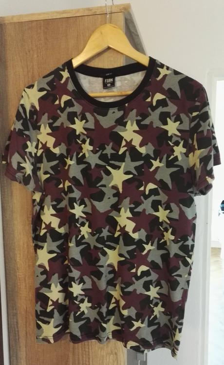 Tričko maskáčové camouflage bershka, bershka,m