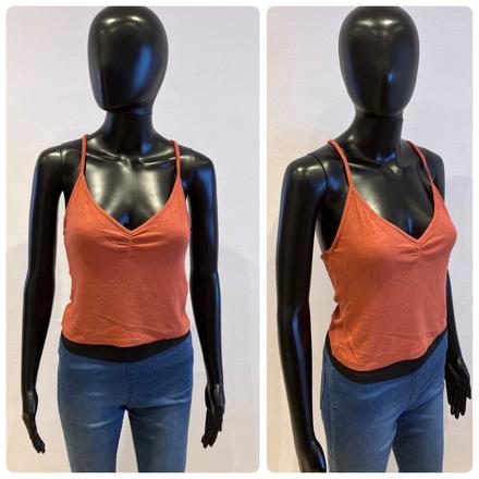 Dámske rebrované tričko bershka (l/30), bershka,l