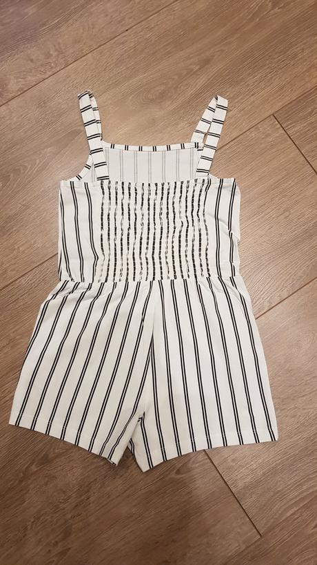Krátky pásikavý overal, c&a,134