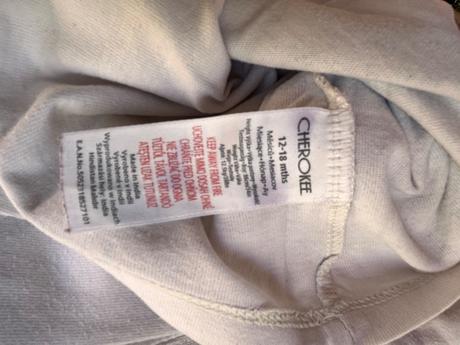 Tričko s motýlikom a vestou 12-18m, cherokee,86