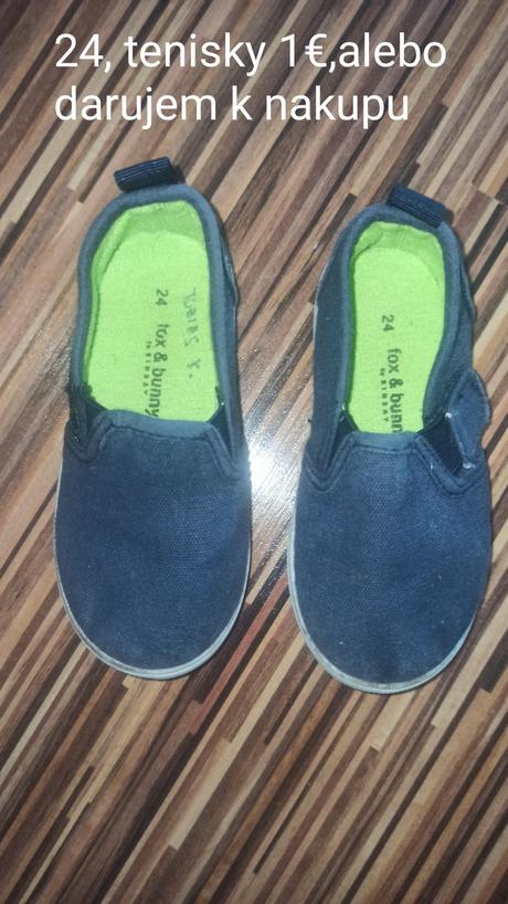 Tenisky a papucky 24/25, 24