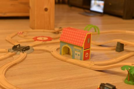 Vláčiková dráha s doplnkami, 