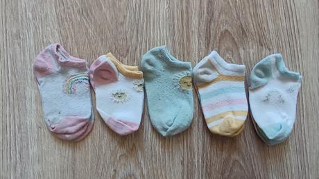 Teniskové ponožky h&m 19-21, h&m,19