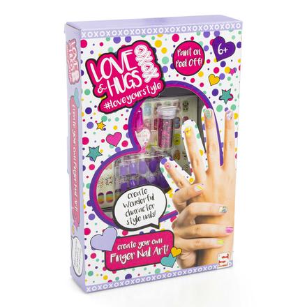 Love and hugs xoxo sada na zdobenie nechtov,