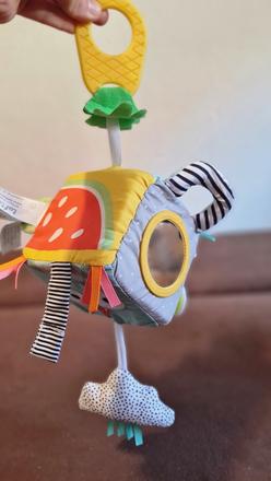 Textilná závesná kocka interaktívna,