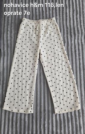 Nohavice, h&m,116