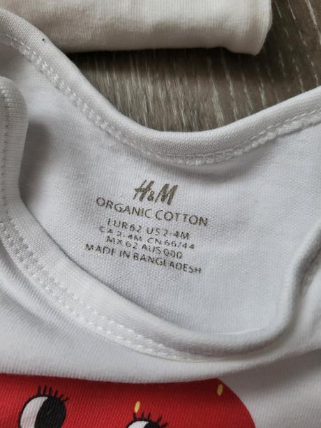 Letná súprava jahôdka v.62 h&m, h&m,62