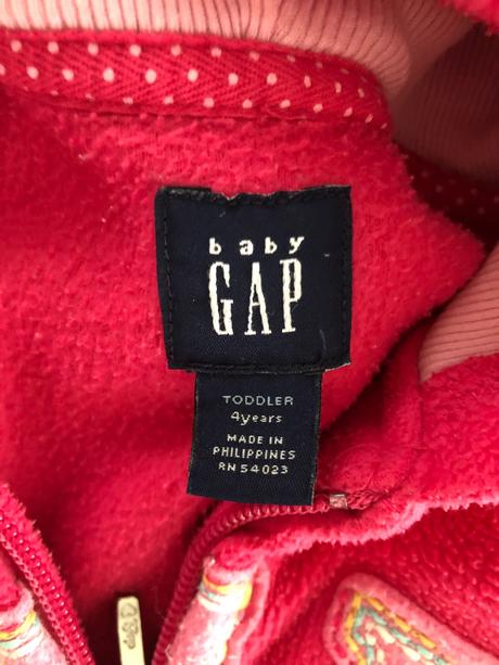Gap 4 roky, gap,110