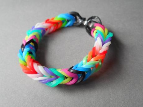 Gumičkové náramky rôzne druhy,