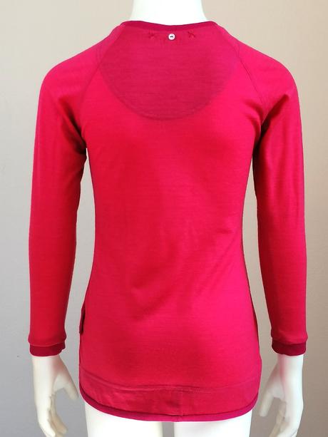 Merino tričko s dlhým rukávom, 80 - 122