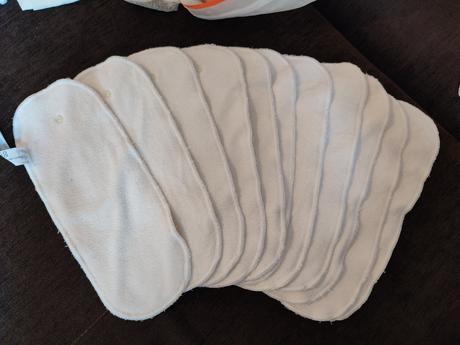 Balík látkové plienky/vkladačky, aj samostatne, 2 kg - 6 kg