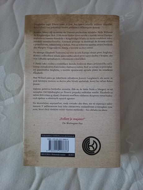 Knižky ken follett / kate mossová - nové lacno,