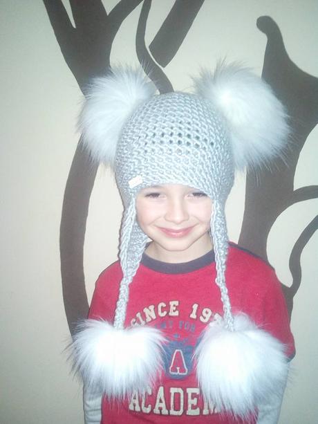 Zimná čiapočka so 4 brmbolcami, 62 - 158