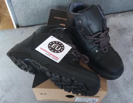 Pracovné topánky kožené nové wintoperk s visačkou, 41