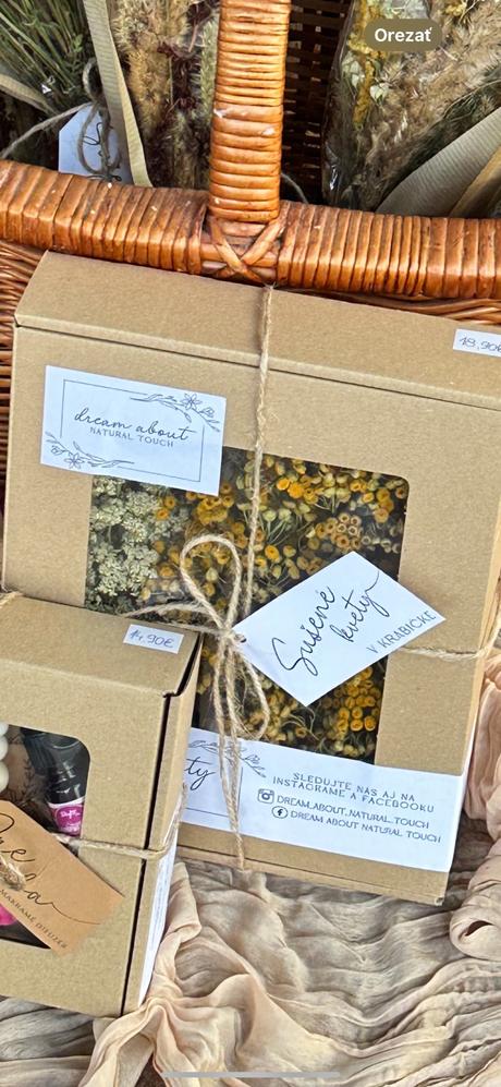 Mix sušených kvietkov na aranžovanie a dekorovanie, 