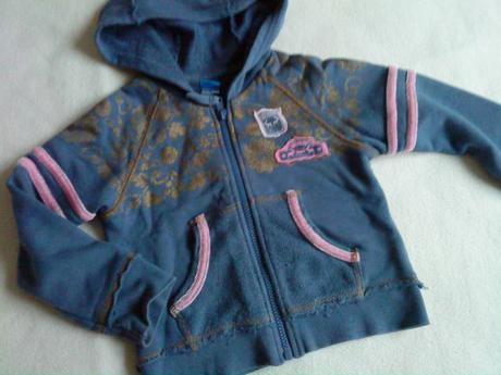 Modrá mikinka-dievčenská, adams,104