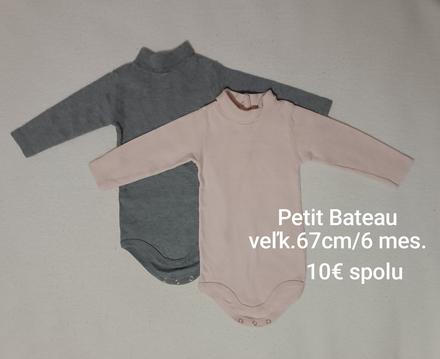 Body petit bateau veľk.67cm/6 mes, 68