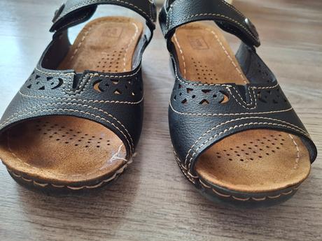 Dámske komfortné sandále deichmann easy street 40, deichmann,40