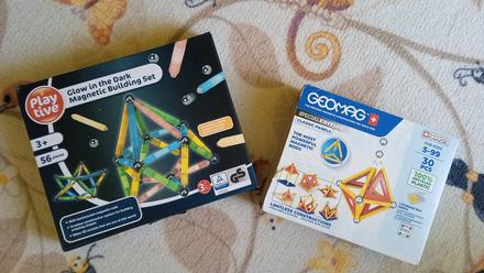 Magnetické stavebnice 2x, 