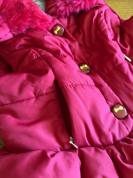 Rozkošná vesta mayoral s kožušinkovým golierom, mayoral,128