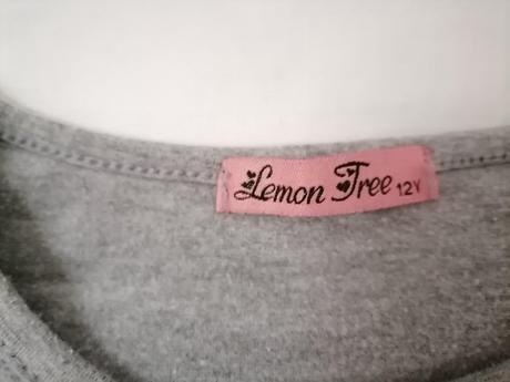 Sivá mikina s flitrami, 152