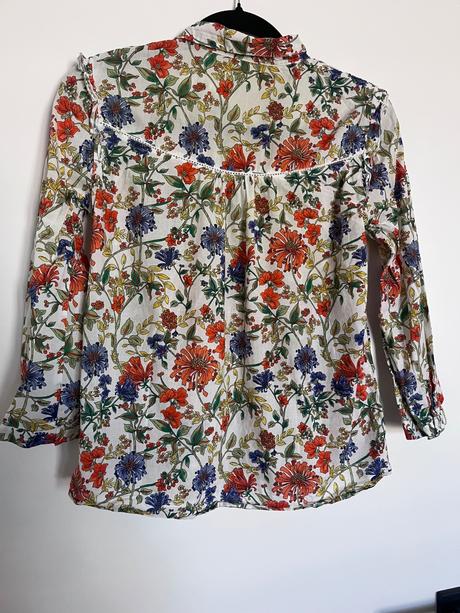 Košeľa kvetinová, zara,xs