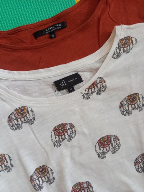 2x tričko, reserved,s