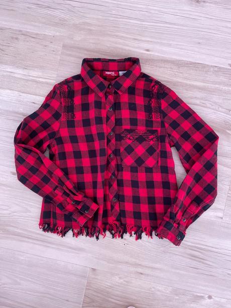 Dievčenská karovaná košela 152, pepperts,152