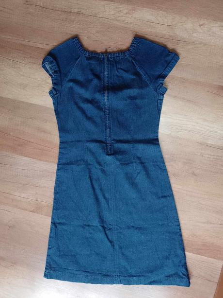 Riflové šaty zn. h&m, h&m,152