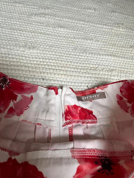 Kvetinková sukňa/ sukňa s kvetinami, orsay,xs