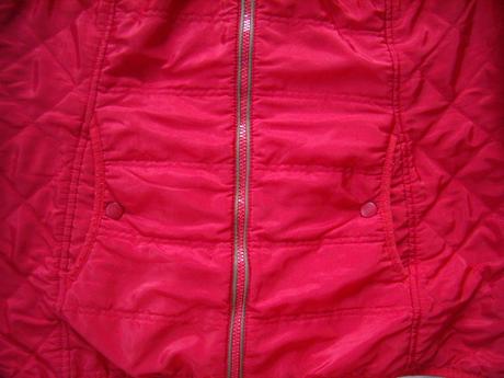 Prechodná červená vetrovka v.44-46, bonprix,44