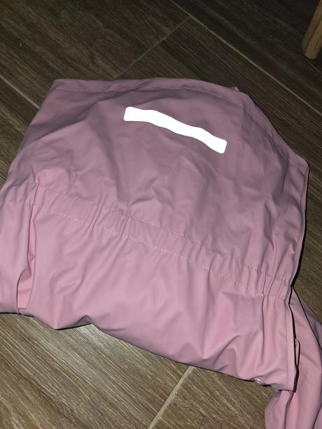 Gumená bunda do dažďa podšitá č.122-128, 122