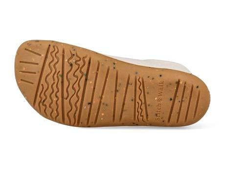 Stitch & walk - kožené topánky white, 37 - 42