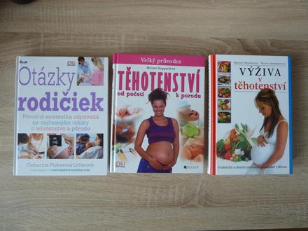Tehotenstvo a porod - 3 ks,