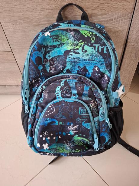 Dvojkomorový školský chlapčenský batoh topgal, 