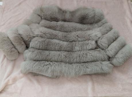 Real fur jacket 2v1 kabát kozuch vesta, 