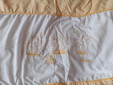 Perinka s vankúšom a mantinelom brendon, šírka (cm): 75,dĺžka (cm): 110