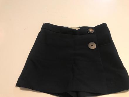 Elegantná minisukňa/šortky, zara,122