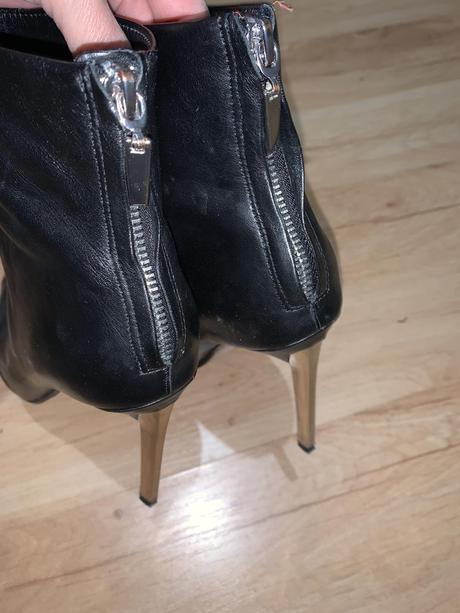 Kožené čižmy zara 37, zara,37