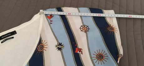 Blúzka/top reserved l námornícka, reserved,l