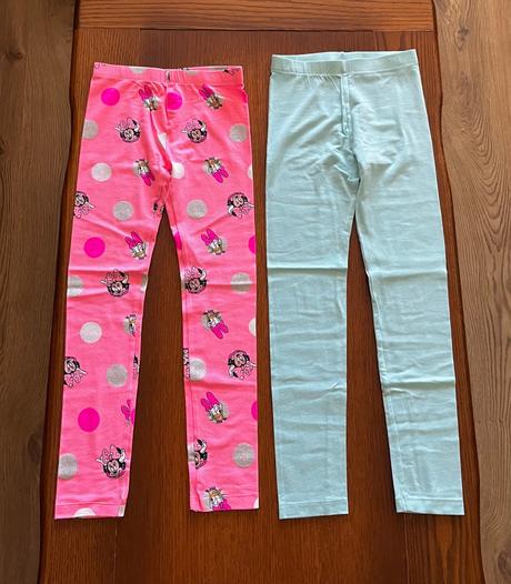 Legínky minnie mouse dvojbalenie, disney,128