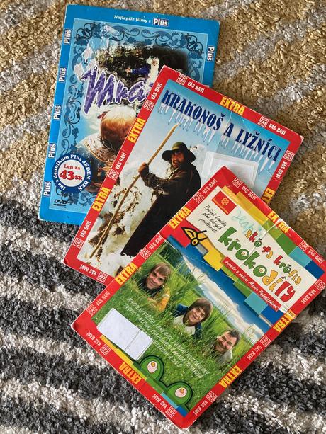 Dvd mrázik, ako sa krotia krokodíly, krakonoš, 