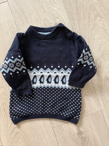 Vianočný svetrik, h&m,74