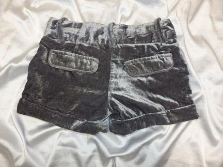 Kvalitné detské zamatové kraťasy, next,116