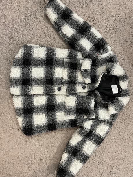 Kabát teddy, zara,140