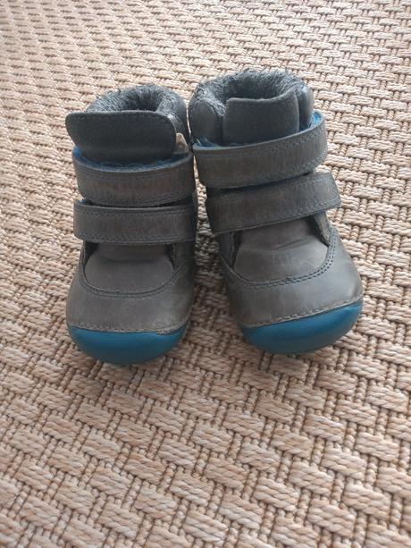 Kožené oteplené topánky d.d.step, d.d.step,21