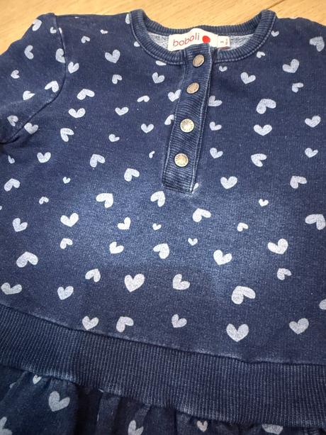 Bavlnené saty boboli, 98